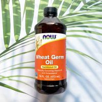 น้ำมันจมูกข้าวสาลี Wheat Germ Oil 473 ml (Now Foods®) Vitamin E