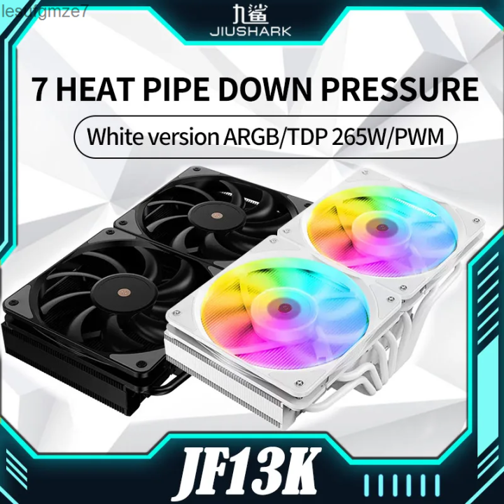 Jiushark Jf13k Cpu Cooler Air Push Down Amd Placa De Video Fan Argb 13