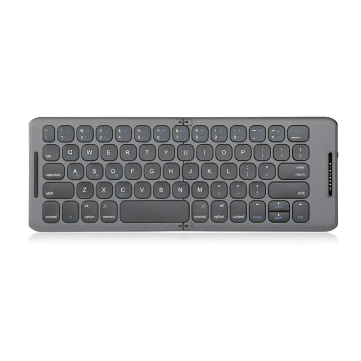 Folding Foldable Wireless Bluetooth Keyboard USB Type C for Windows ...