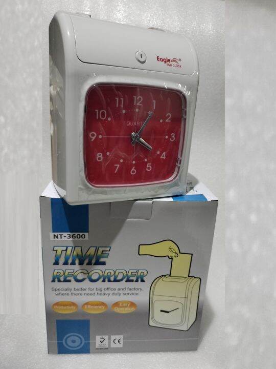 Time Recorder Time Attendance Time Keeping Machine Bundy Clock analog