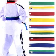 2.5 mét Đai Taekwondo chuyên nghiệp Karate judo đôi quấn võ thuật Sọc Dây