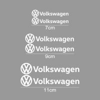 ดีคอลตกแต่งสติ๊กเกอร์เบรคคาลิเปอร์ล้อรถยนต์6ชิ้นสำหรับ Volkswagen VW Touareg โปโล Tiguan Vento Sharan ลาวิดากอล์ฟ Passat Jetta