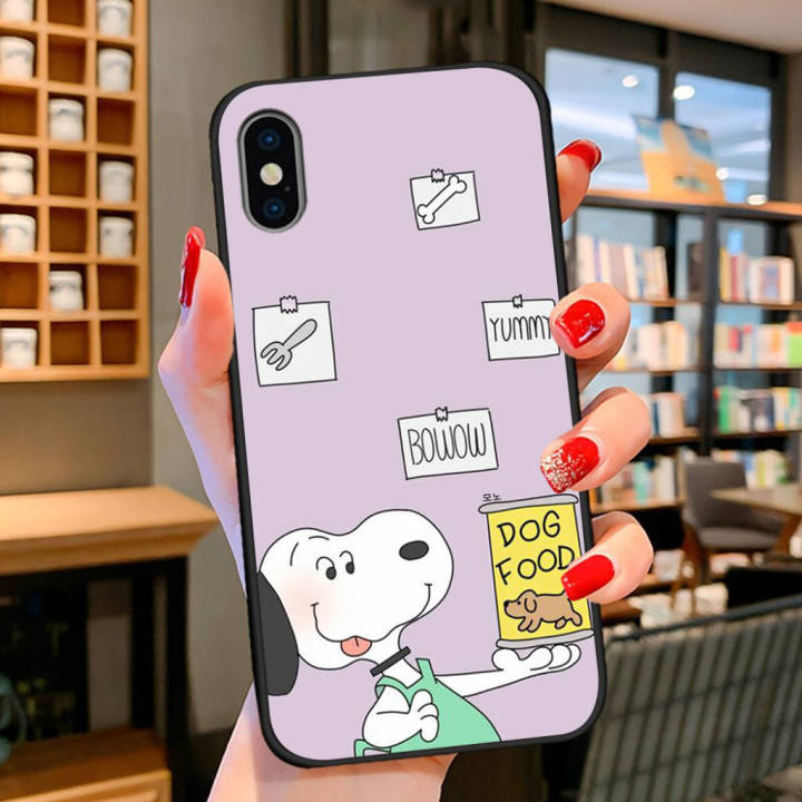 15gv-cartoon-snoopy-charlie-อ่อนนุ่ม-high-quality-ซิลิโคน-tpu-phone-เคสโทรศัพท์-ปก-หรับ-iphone-7-8-11-12-13-14-pro-xs-max-se-x-xr-plus-se