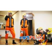 Naruto Cosplay Costumes Anime Naruto Outfit For Boy Show Suits Japanese Cartoon Costumes Naruto Coat Top Pants Kids