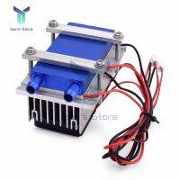 144W Thermoelectric Peltier Refrigeration Cooler 12V Semiconductor Air Conditioner Cooling System  + Brushless DC Fan DIY Kit Electrical Circuitry Par