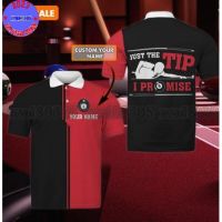 Billiard Custom Text Polo Shirt For Men women PN1373  (private chat free custom name&amp;logo)