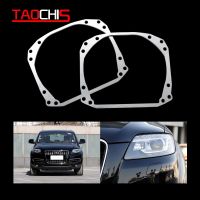 Taochis แผงอแดปเตอร์กรอบไฟหน้ารถยนต์สำหรับ Q7 Audi ไม่มี Afs ติดตั้ง Hella 3r โปรเจคเตอร์สไตล์ G5ที่ยึดดัดแปลงเลนส์