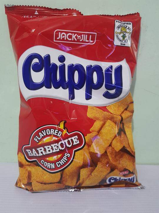 Jack N Jill CHIPPY Chips - Barbecue Flavored Chips (pack of 6 pieces x ...