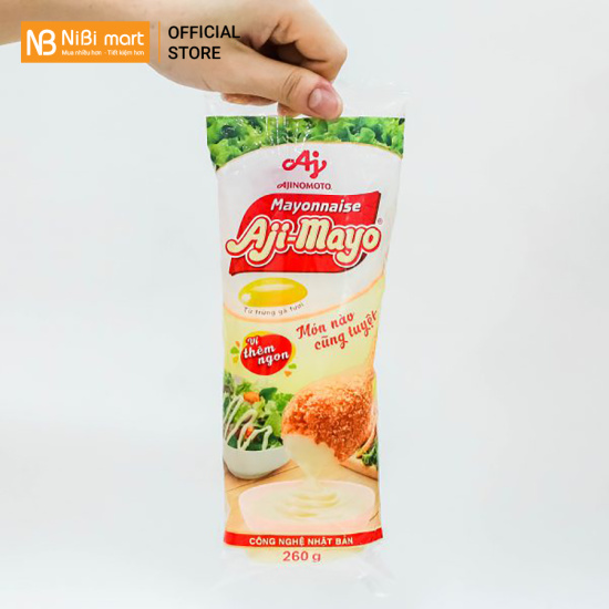 Sốt mayonnaise aji-mayo chai 260gr - ảnh sản phẩm 3