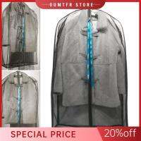 OUMTFR STORE Organza Mote Cover ป้องกันแมลงสีดำคุณภาพสูงกันฝุ่นถุงเก็บของบ้าน