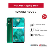 TRẢ GÓP 0% Diện thoại Huawei Nova 7i (8GB 128GB) Bộ 4 camera sau chụp ảnh linh hoạt Màn hình LCD 6.4 inch độ phân giải Full HD+ Cảm biến vân tay tích hợp nút nguồn