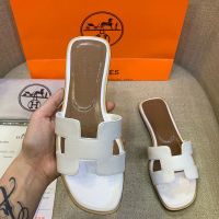 2022 New Her*mesˉ style slippers for women to wear outside, summer fashion flat flat sandals, tourist beach shoes