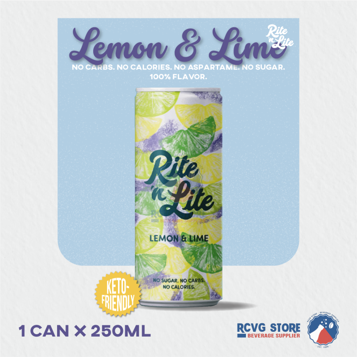 RITE 'N LITE Lemon and Lime (KETO APPROVED) Lazada PH