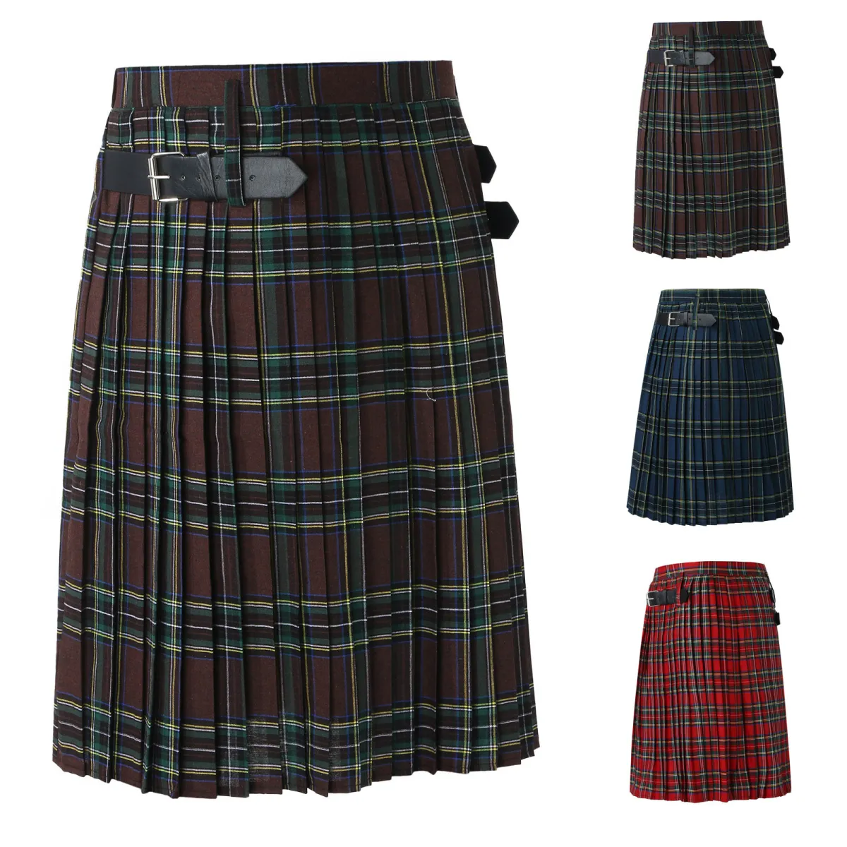 Trang Phục Kilt Ngày Lễ Scotland Váy Sọc Xếp Li Cho Nam Trang Phục Truyền  Thống Chân Váy Biểu Diễn Sân Khấu Màu Đỏ Lam Lục Màu Nâu  Lazadavn