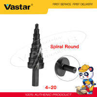 Vastar 1 ชิ้น 4-20 ไฮสปีดขั้นตอนที่เจาะบิตตั้งไทเทเนียมเคลือบเจาะเครื่องมือไฟฟ้าสำหรับโลหะเหล็กความเร็วสูงไม้หลุมตัดกรวยเรียวเจาะ