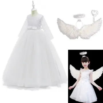 Buy Angel Baby Birthday Party Tutu Dress, Baby Baptism Dress for Girl  Online in India - Etsy