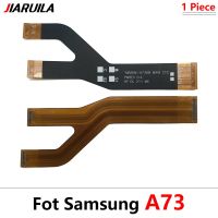 ต้นฉบับสำหรับ Samsung Galaxy A73 5G A736 USB A736B แท่นชาร์จชิ้นส่วนซ่อมสายเคเบิลงอได้หลักเมนบอร์ดบอร์ดเชื่อมต่อ