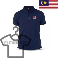 Baju Sulam I LOVE MALAYSIA EDITION Polo Collar T-Shirt with regular cutting