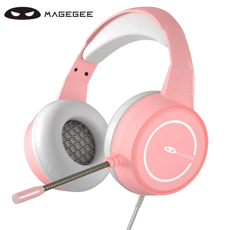 格安 MageGee E6 Gaming Headset, Over-Ear Wired Gaming Headset with  Microphone, A その他周辺機器 - clinicaindicare.com.br