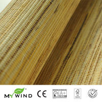 MYWIND วัสดุตกแต่งผนังธรรมชาติพืชจริงสีเหลือง Grasscloth วอลล์เปเปอร์สำหรับ Odern ร้านอาหารและการออกแบบตกแต่งภายในบ้าน