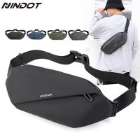 Casual Mens Chest Fanny Pack Waist Bag Motorcycle Man Belt Pouch Banana Bags Sling Fashion Bum Crossbody Bag for Man Waterproof