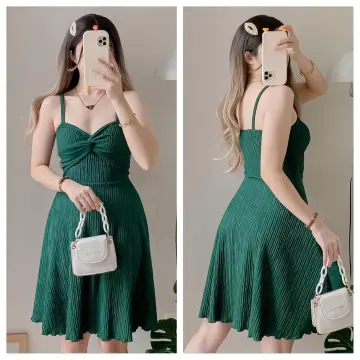 Spaghetti strap dress - Women