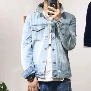 Denim jackets (Denim) in Sale for men | Buy online | ABOUT YOU-thephaco.com.vn