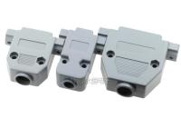 5PC DB9 DB15 DB25 DB37 Serial Port ที่อยู่อาศัยพลาสติก 232 Shell Parallel Port Housing สําหรับอะแดปเตอร์ DB สําหรับแผงวงจร