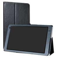 Case For 10.1" Medion Lifetab X10605 Tablet Folding Stand PU Leather Cover with Magnetic Closure Cases Covers