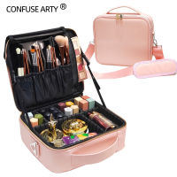 【cw】New Women Makeup Large Capacity Cosmetic Bag Beauty Salon Tattoos Nail Art Tool Bin Case ！