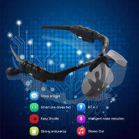Dropship High End Smart Sunglasses Bluetooth Bone Conduction Wireless Headset Microphone Glasses