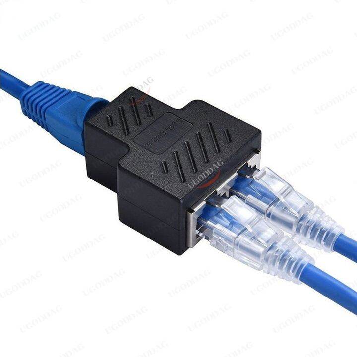 practical-rj45-network-splitter-adapter-port-cat5-6-lan-ethernet-cable-high-performance-1-to-2-ways-dual-female-switching