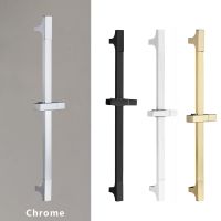 【LZ】¤◈  Alta qualidade chuveiro slide bars extensão chuveiro banheiro parede montada ajustável riser barra deslizante conjunto com sistema de mangueira de chuveiro de mão estilo minimalista preto cromo rosa ouro multicolore