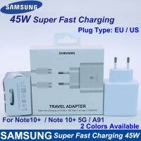 [ฮอต T] สำหรับที่ชาร์จความเร็วสูง Samsung 45W สายอะแดปเตอร์ชนิด C เร็วสำหรับ Samsung GALAXY Note 10 20 S20 Plus S20 S21มาก A91 A80 A71