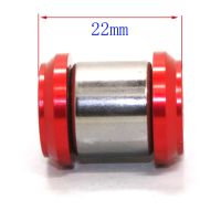 Bicycle Rear Shock Bushing Turning Point Needle Roller Bearing For-SRAM FOX DT Aluminum Alloy Silver RED Cycling Rear Shock Accs