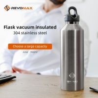 REVOMAX 1 Liter Large Capacity Travel Cup Stainless Steel Portable Vacuum Flask Insulated Tumbler Thermos Bottle