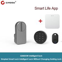 Bernicl GIMDOW smart door lock  Hotel Apartment Sticker Installation Bluetooth-compatible Tuya Lock