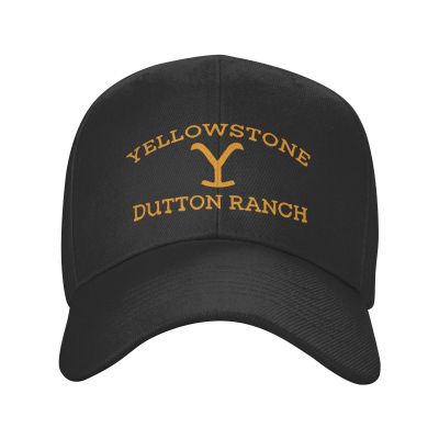 Cool Yellowstone Dutton Ranch Baseball Cap Women Men Personalized Adjustable Unisex Dad Hat Summer Caps Snapback Hats