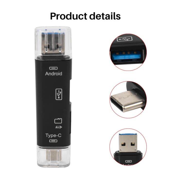 5-in-1-multifunctional-otg-card-reader-micro-sd-sd-card-usb-reader-support-tf-android-type-c-phone-computer-type-c-universal