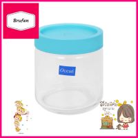 ขวดโหลแก้วฝาดึง OCEAN GLASS POP JAR 0.5 ลิตร สีเขียว/ใสROUND GLASS CANISTER OCEAN GLASS POP JAR WITH PULL LID 0.5L GREEN/CLEAR **พลาดไม่ได้แล้วจ้ะแม่**