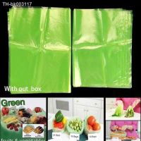 ❇¤♚ 40PCS/Bag Green Storage Bags Food Fresh Greenbags Produce Kitchen Supply Reuse Gadget Shopping Refrigerator bag trash bag