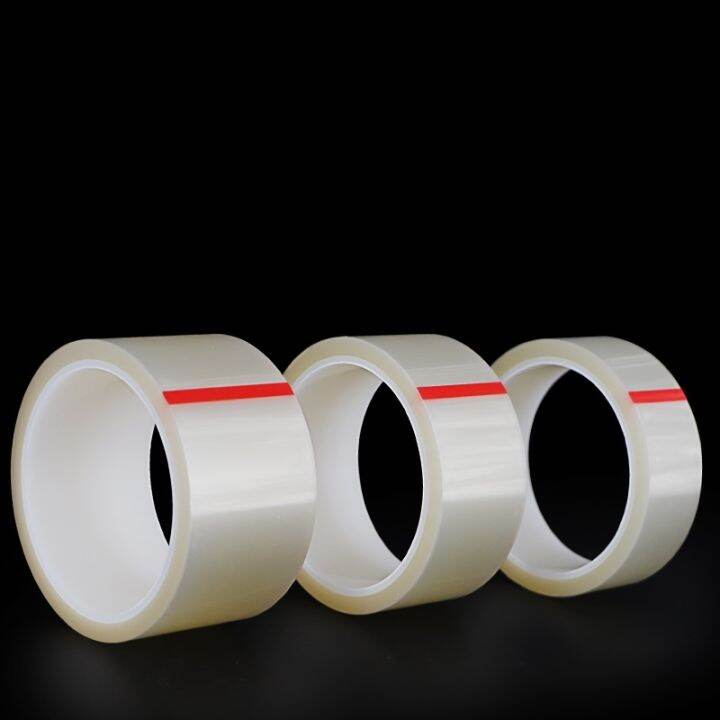 cw-temperature-resistant-transparent-pet-adhesive-tape-electroplated-baking-varnish-pcb-33m-roll