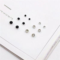 No Ear Holes Magnet Ear Pins Ear Clips Korean Harajuku Male and Female Magnet Strong Magnetic Earrings False Earholes MY7U