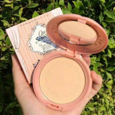 Etude Secret Beam Powder Pact SPF36 PA+++ & Etude House On screen#2 Natural Pearl Beige