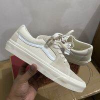 ต้นฉบับใหม่สุดร้อนแรง✅VAN * Skate Low Bonewhite Men And Women Fashion Sports Sneakers All Match Comfortable Skateboarding Shoes {จัดส่งฟรี}