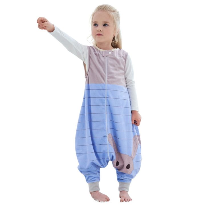 spring-sleepwear-flannel-sleeping-bag-cartoon-baby-boys-clothes-for-girls-pajamas-kids-clothing-bodysuits-jumpsuits-warm-romper