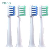 ZZOOI 4PCS/Set DR. BEI Clean Suitable Brush Head For C1 S7 Oral Care Teeth Toothbrush Floss Action Brush Heads Installation Hair Brush