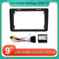 9 Android For Citroen Berlingo 2 B9 2008-2019 Peugeot 5008 3008 Partner Cable Canbus Car Auto ABS Radio Dashboard panel Frame