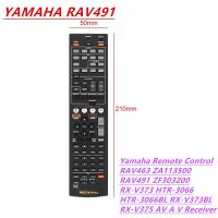 【Clearance sale】 YAMAHA RAV491เปลี่ยนรีโมทคอนโทรลเปลี่ยน RAV463 ZF30320 ZA113500 RAV491 ZF303200 RX-V373 HTR-3066 HTR-3066BL RX-V373BL RX-V375 HTR-4066 RX-V475 AV Fernbedineung