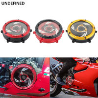 รถจักรยานยนต์ Clear เครื่องยนต์คลัทช์ Protector Guard แผ่นความดันอลูมิเนียมสำหรับ Ducati Panigale V2 959 1199 1299 Panigale S ABS